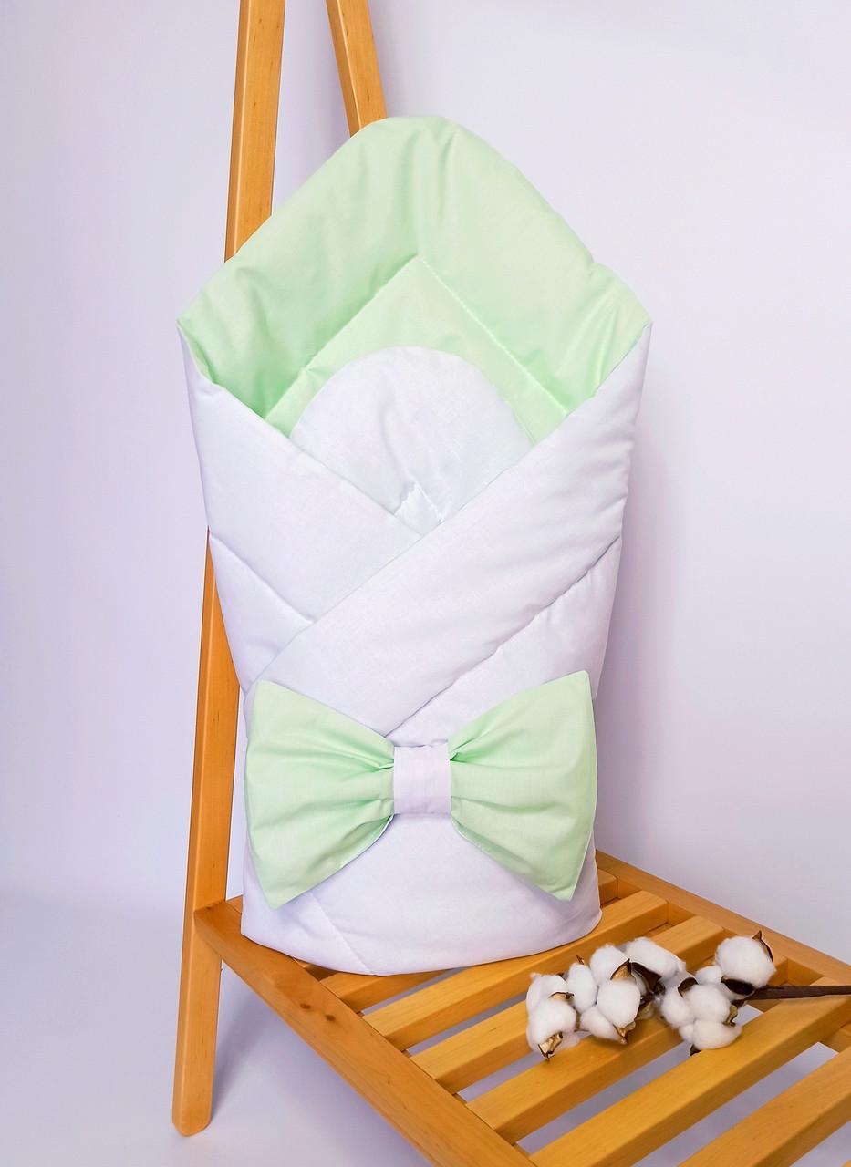 Конверт на выписку Penetka деми бязь 90x90 см Салатовый (6502.90.90.96) - фото 2 Конверт на выписку Penetka деми бязь 90x90 см Салатовый (6502.90.90.96) - фото 2