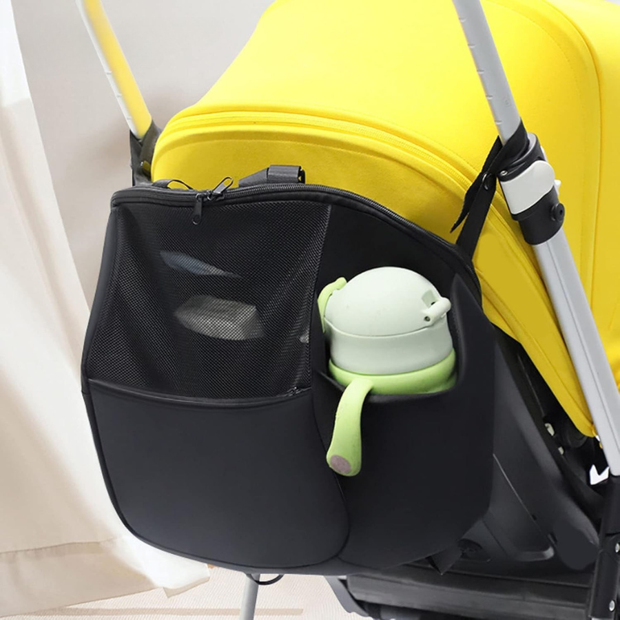 Рюкзак для прогулок с ребенком на коляску и чемодан для путешествий Черный (4130) - фото 6