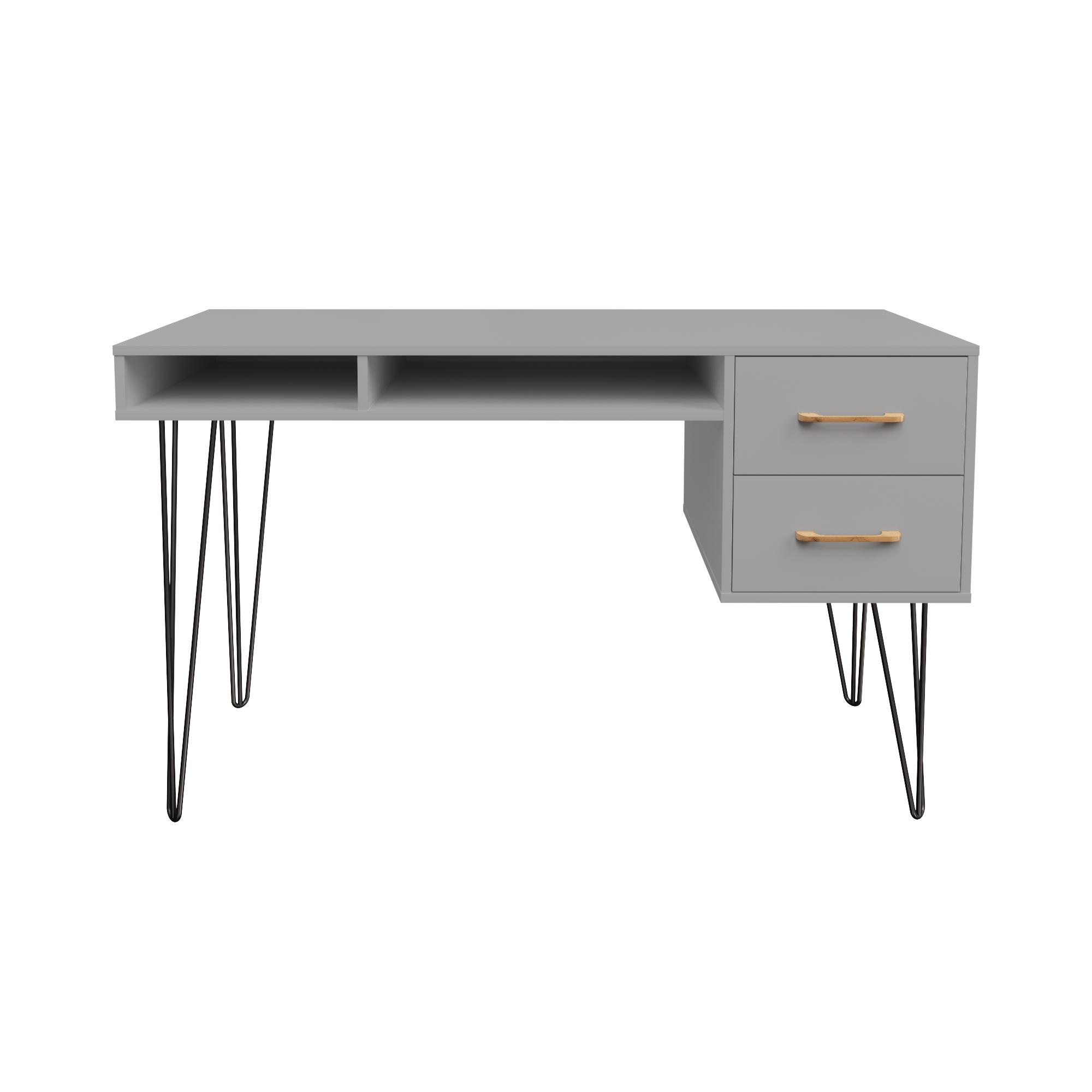 Стіл письмовий Loft-2 1400х598х750 мм Графіт (Арт.213) - фото 1