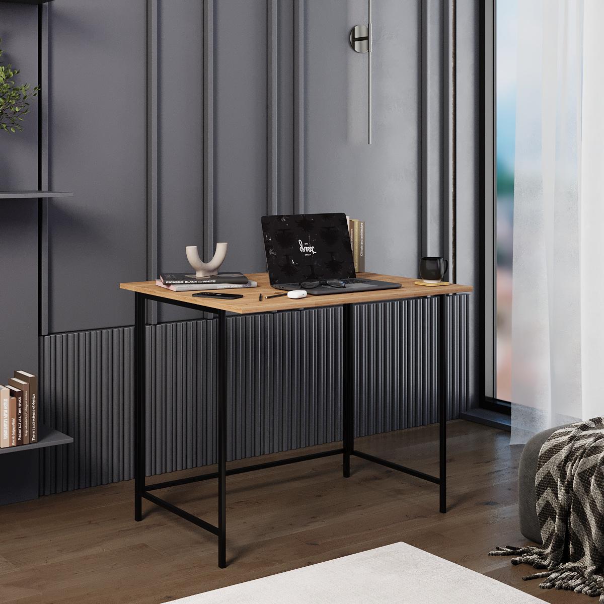 Стол-трансформер Sly 900x570x770 мм Дуб Крафт золотой/Черный (GATB24120000030) - фото 4 Стол-трансформер Sly 900x570x770 мм Дуб Крафт золотой/Черный (GATB24120000030) - фото 4