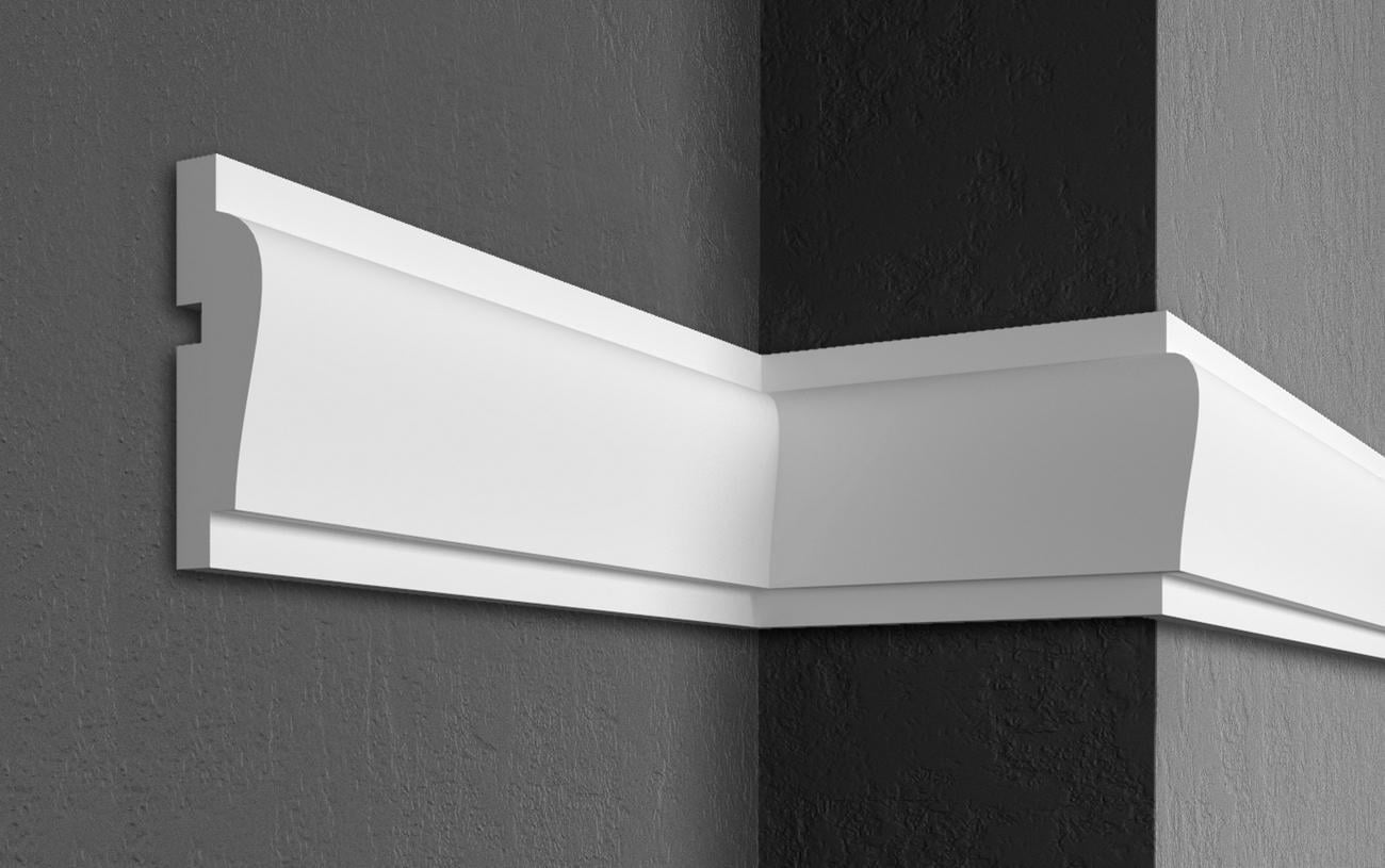 Карниз Prestige decor MC 112 без покрытия 110x30 мм 2000 мм (12370251)