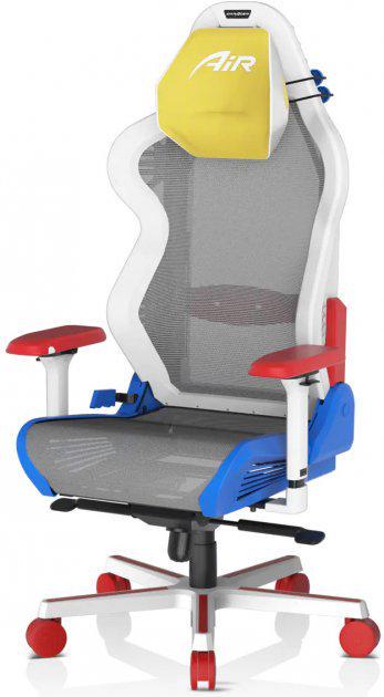 Геймерское кресло DXRacer Air Pro Yellow/Red/Blue (AIR-R1S-WRB.G-B3-NVF)