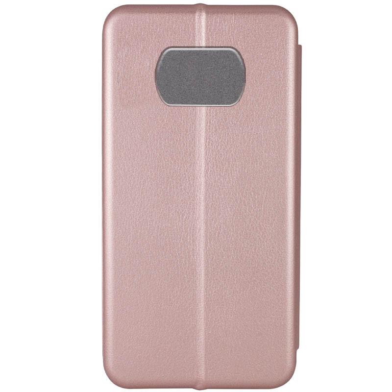 Противоударный Кожаный Чехол (книжка) Classy для Xiaomi Poco X3 NFC / Poco X3 Pro Rose Gold - фото 3