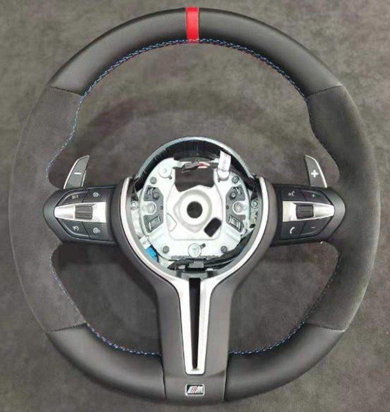 Руль M-Style V-3 GBT для BMW 4 серия F-32 2012-2020 гг. комбинированный Черный