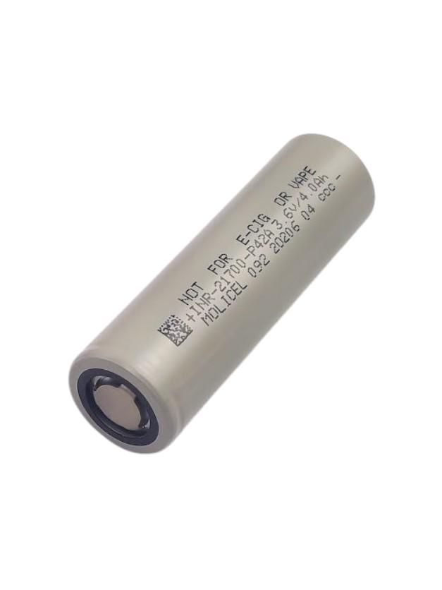 Аккумулятор 21700 Molicel P42A 4200mAh (620217)