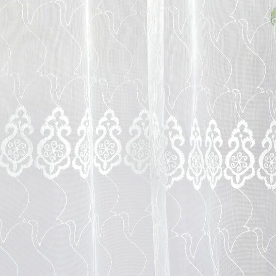 Тюль сетка IDEIA Нурель V-EKRU 2,75 м c вышивкой Молочный (2200004263038)