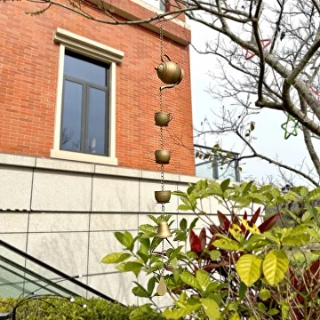 Украшение декоративное подвесное со звучанием от ветра для сада и балкона (AN00585) - фото 6 Украшение декоративное подвесное со звучанием от ветра для сада и балкона (AN00585) - фото 6