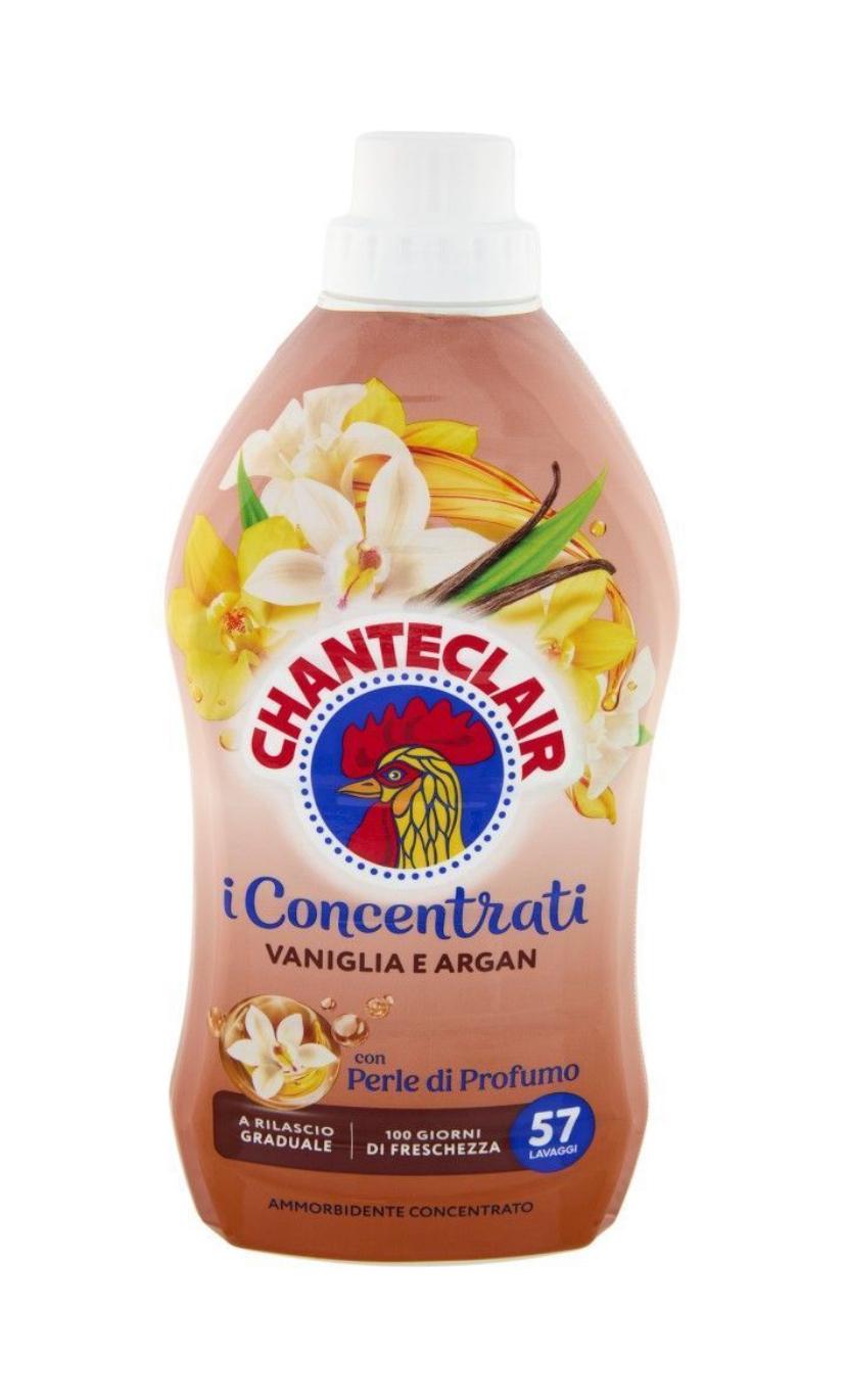 Ополаскиватель для одежды концентрированный Chante Clair Ваниль и аргана 57 циклов стирки 1140 мл (8015194530419)