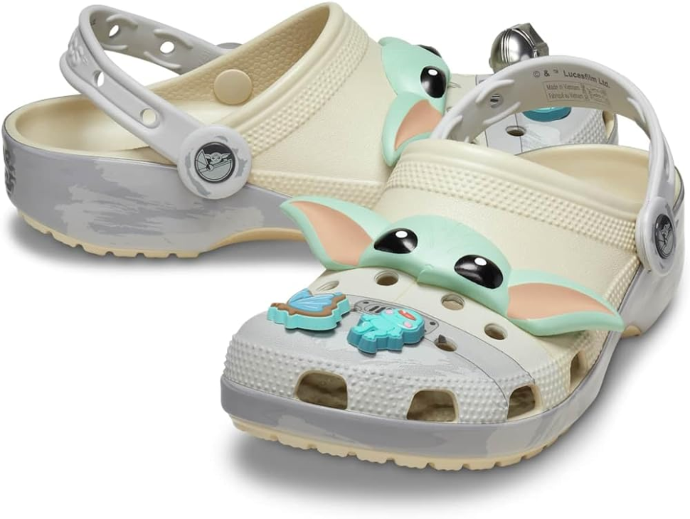 Крокси жіночі Crocs Classic Clog Star Wars Grogu Classic Clog р. 34/35 Бежевий (21602) Крокси жіночі Crocs Classic Clog Star Wars Grogu Classic Clog р. 34/35 Бежевий (21602)