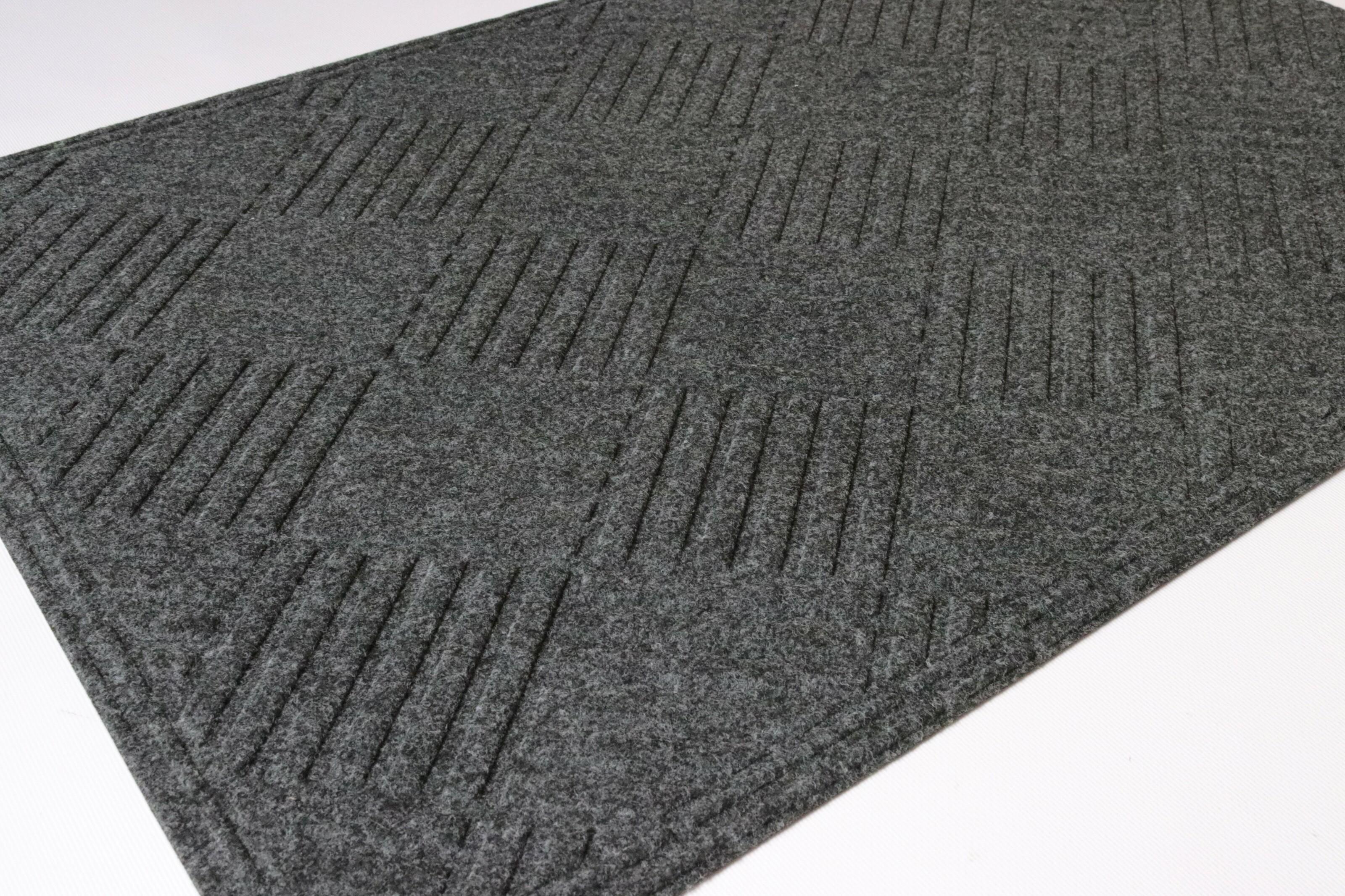 Коврик бытовой текстильный на резиновой основе 45х75 см (к-502-1/gr) - фото 2