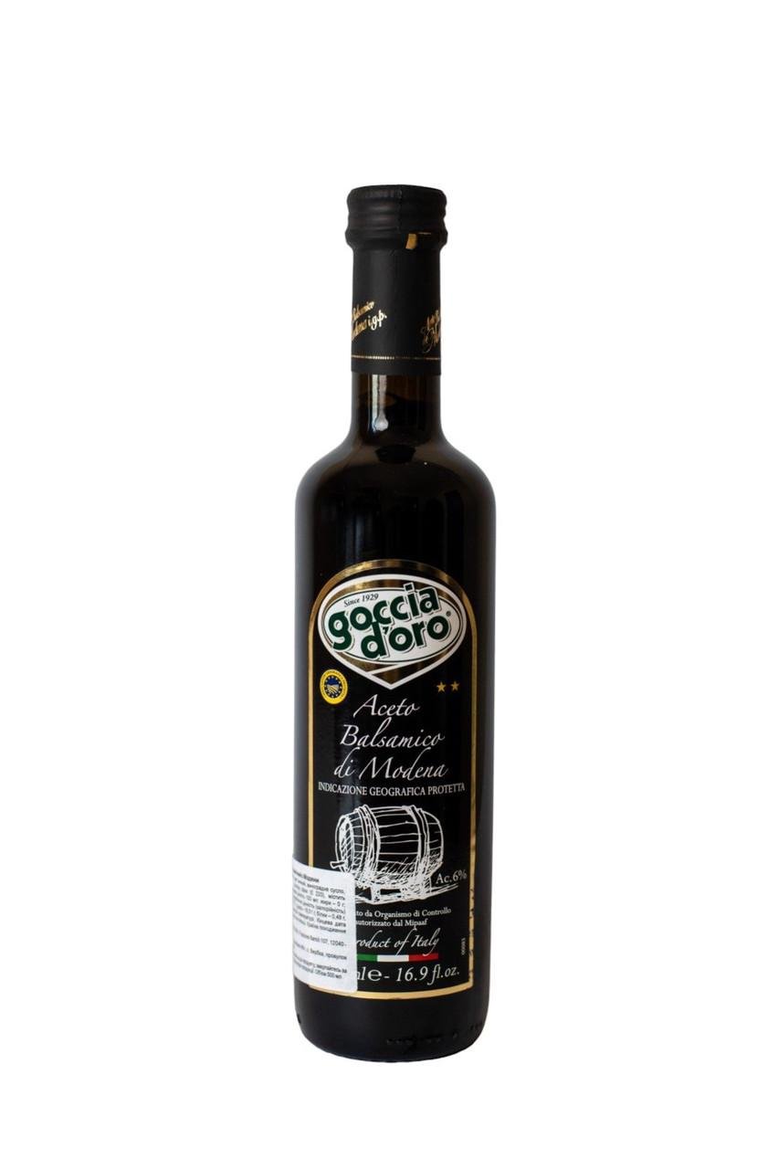 Уксус бальзамический ТМ GOCCIA D'ORO Италия 0,5 л (26728902)