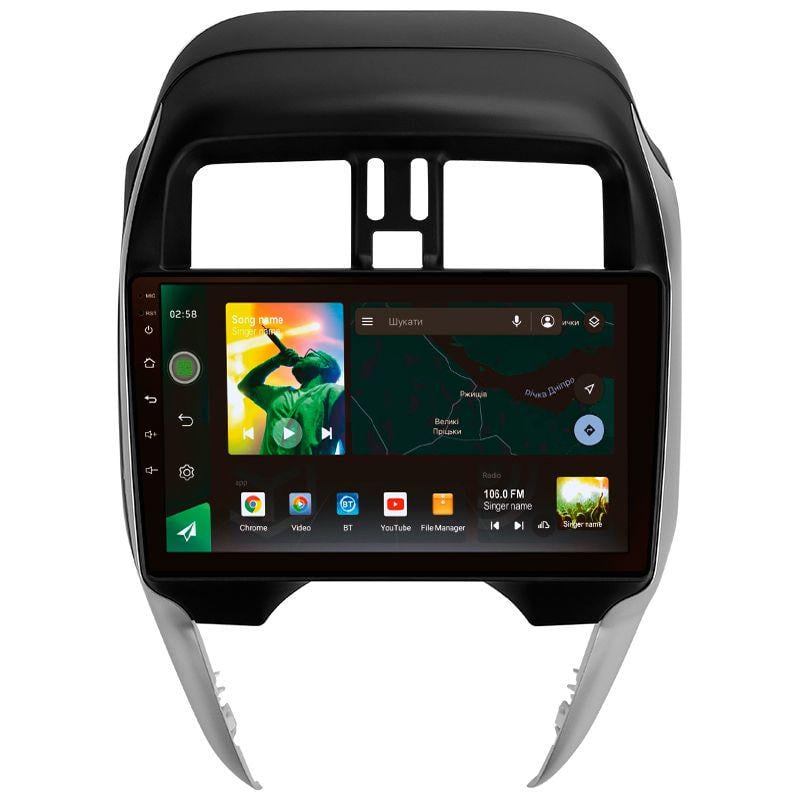 Автомагнітола штатна Sigma X10232 2/32 GB 4G DSP для Nissan Sunny Left hand drive 2014-2019 F1 10" (AR-86491)