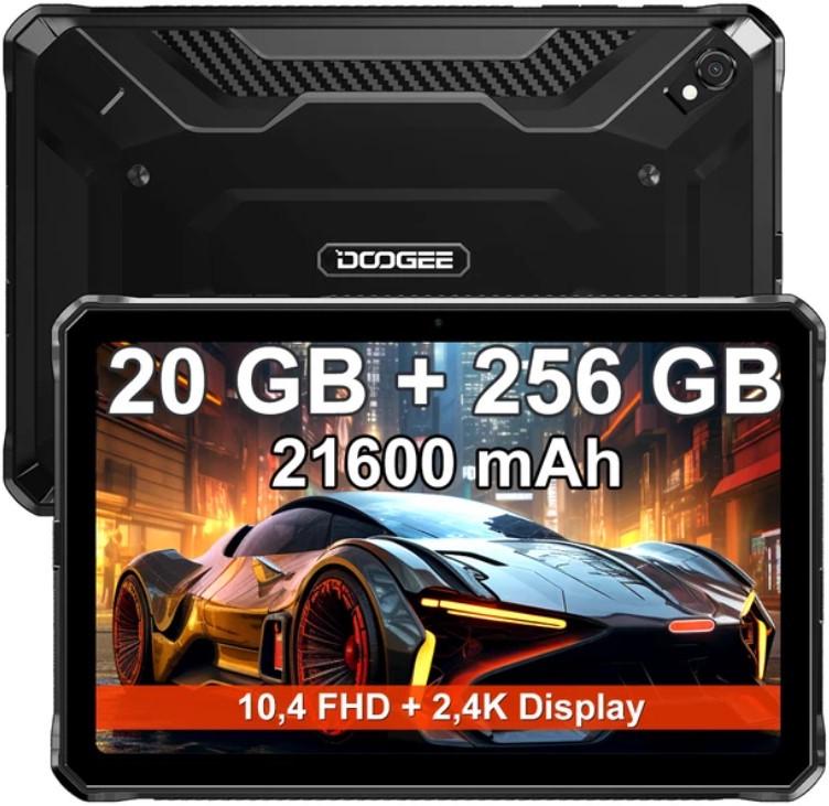 Планшет Doogee R20 8/256 Гб Global Version Black - фото 8