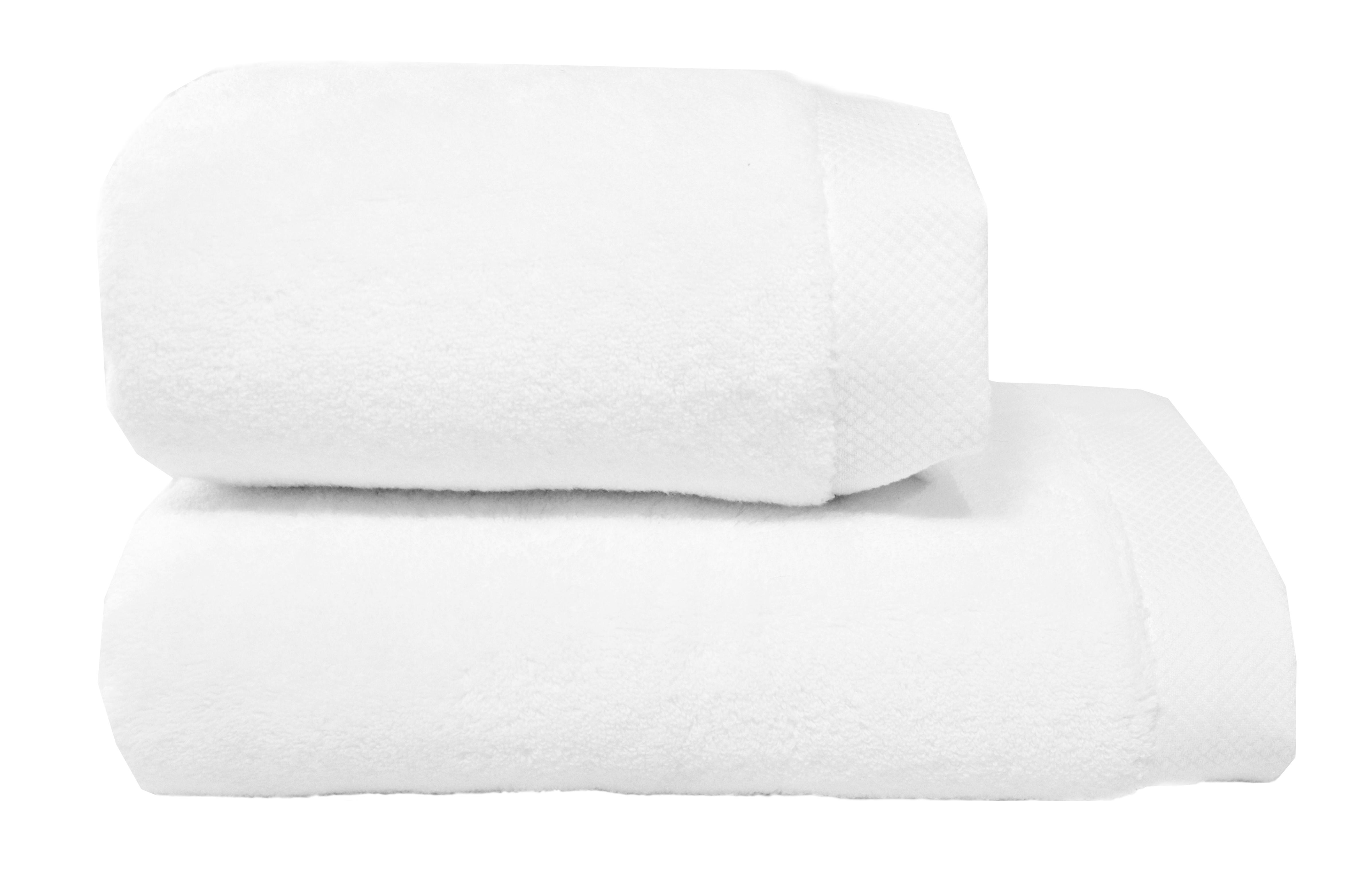 Рушник Lubow Microcotton 70х140 см 550 г/м2 Білий - фото 3