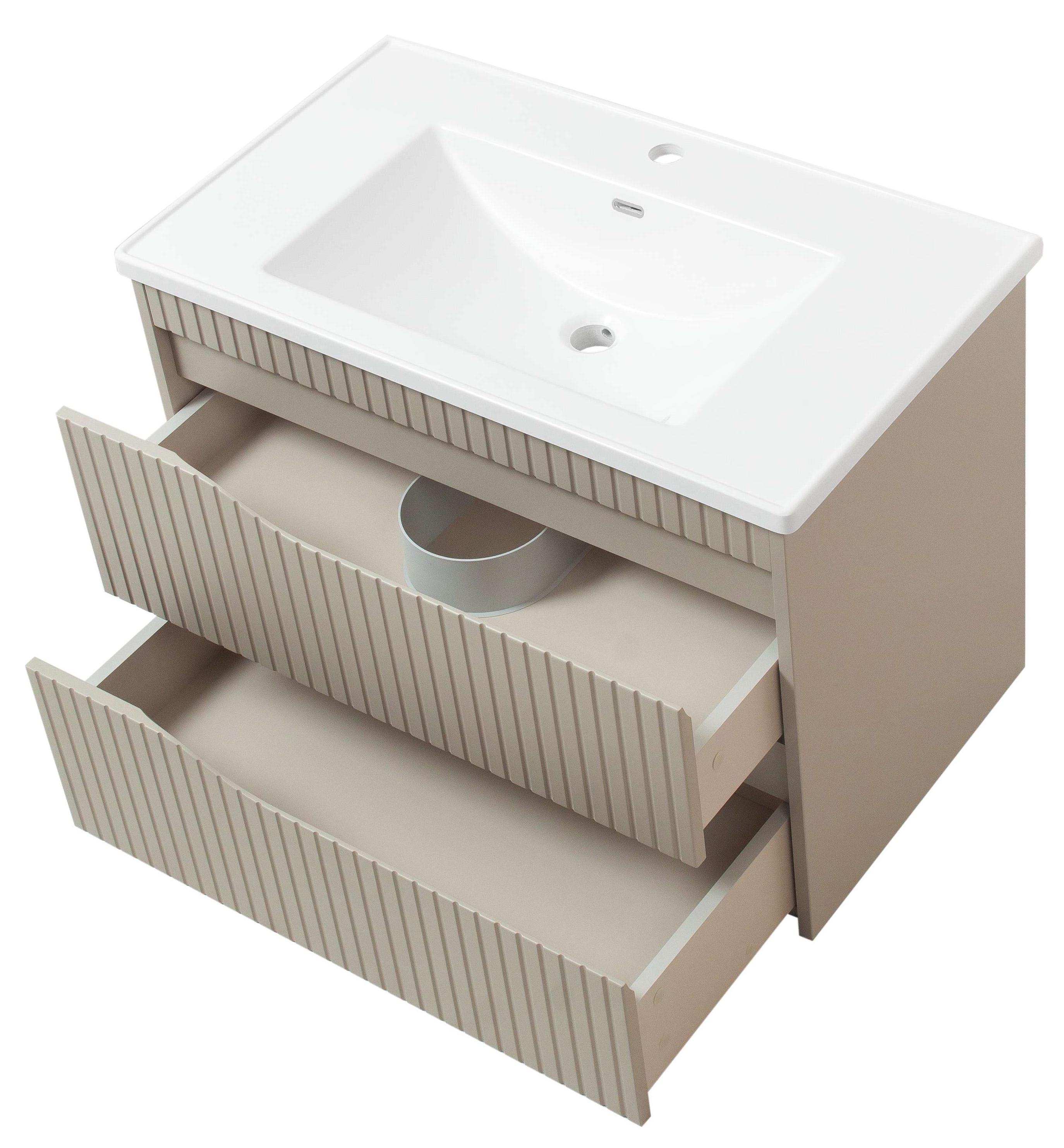 Тумба ЮВВИС Florence ТП-2 Д с умывальником Канте 100 см Мокко матовый (UVV161) - фото 2 Тумба ЮВВИС Florence ТП-2 Д с умывальником Канте 100 см Мокко матовый (UVV161) - фото 2