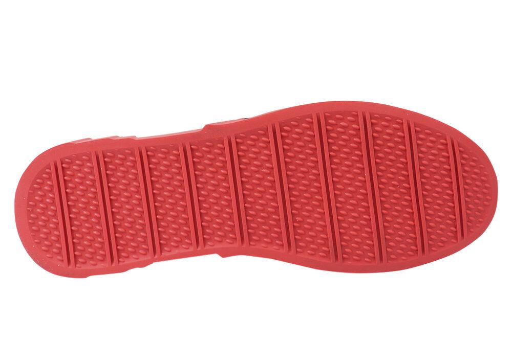 Кеди чоловічі Arees зі шкіри на низькому ходу на шнурівці р. 44 Червоний (94-21DTC) - фото 6 Кеди чоловічі Arees зі шкіри на низькому ходу на шнурівці р. 44 Червоний (94-21DTC) - фото 6