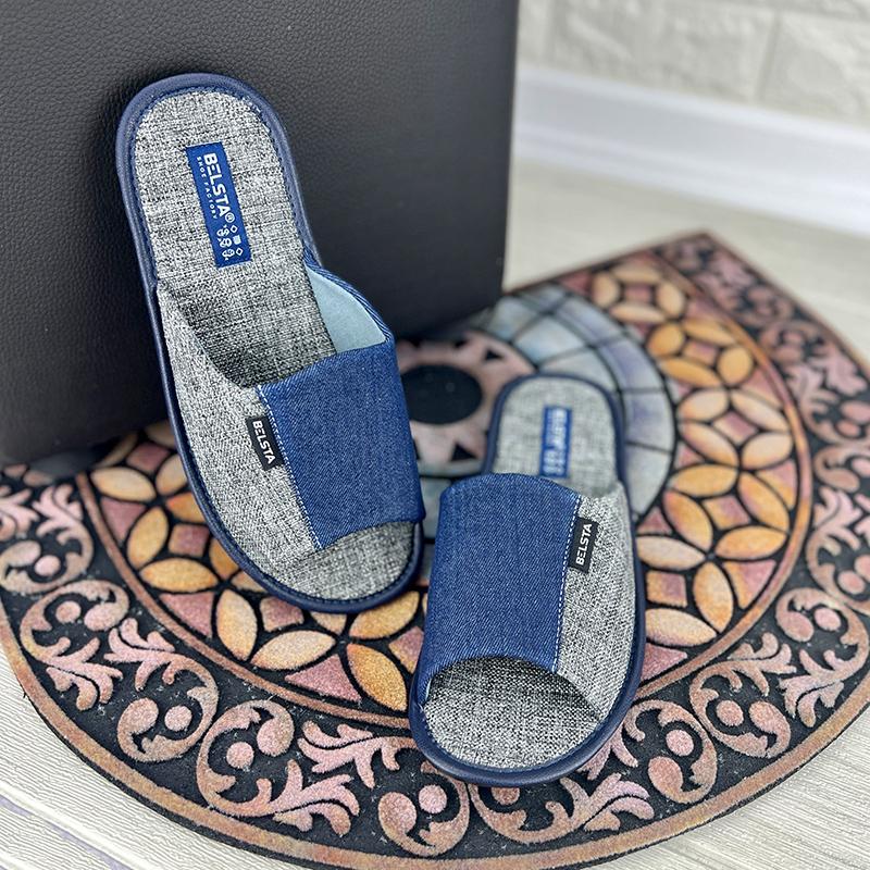 Домашні тапочки чоловічі БЕЛСТА VS-00751 28-28,5 см p. 44 Сіро-синій (67040108)