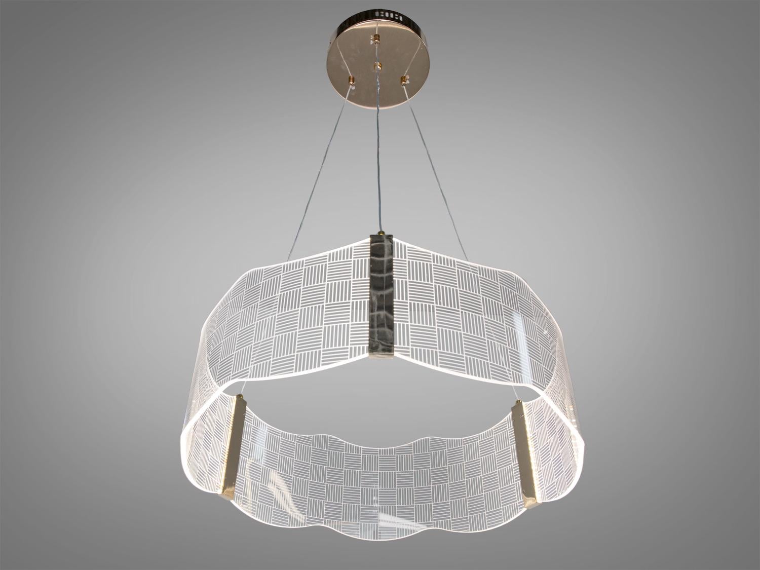 Люстра подвесная LED 25W Золотой (WG5184-A)