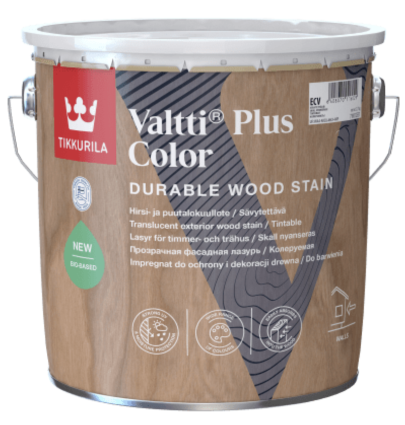 Лазурь TIKKURILA Valtti Plus Color База ECV 2,7 л (2445899943)