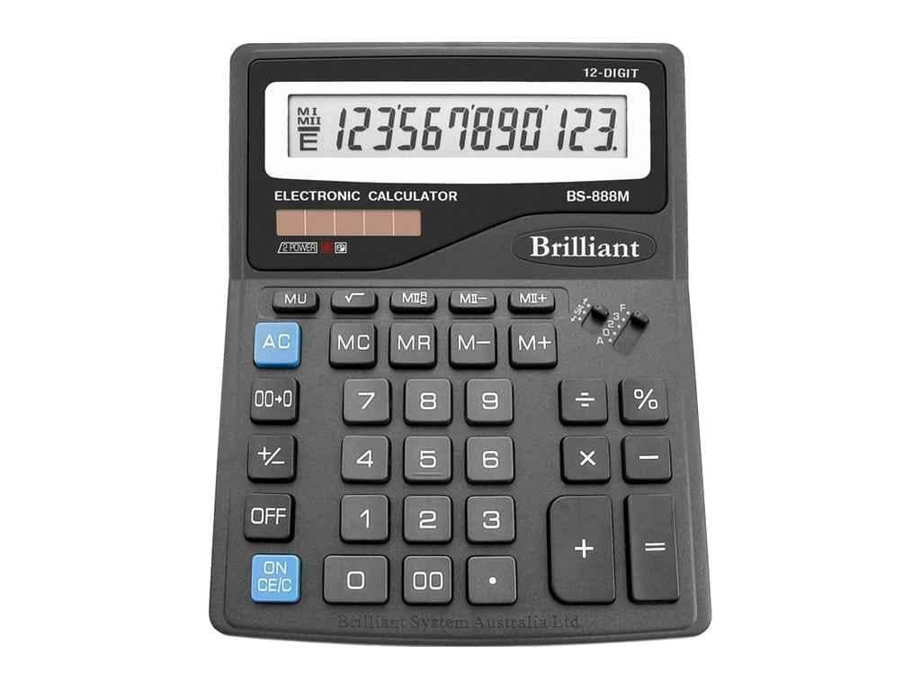 Калькулятор Brilliant BS-888М 12 разрядов (960490)
