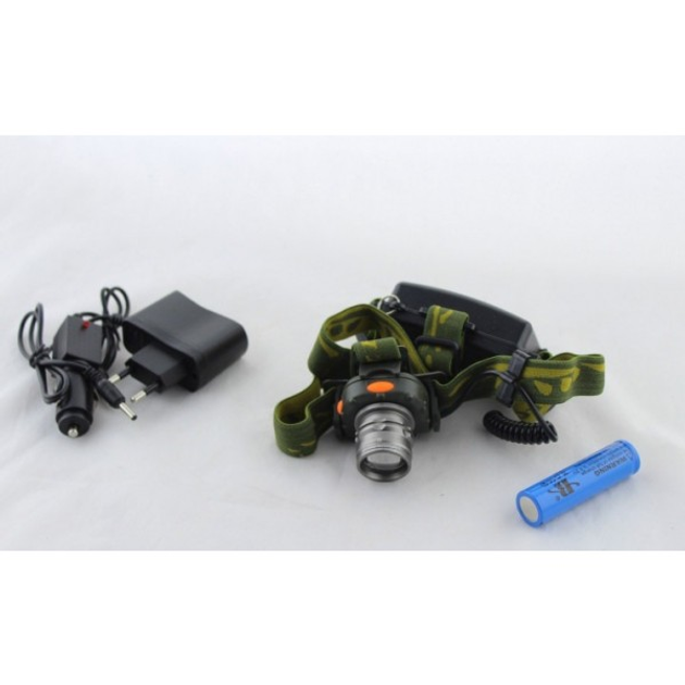 Ліхтарик налобний Bailong BL-1505/602B Чорний (ART:4822 - 13528) - фото 3 Ліхтарик налобний Bailong BL-1505/602B Чорний (ART:4822 - 13528) - фото 3