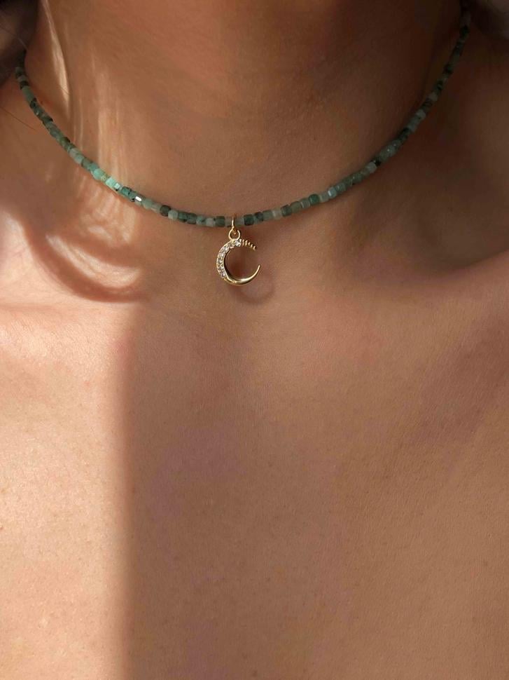 Чокер LeBijou из натурального изумруда (4750) Чокер LeBijou из натурального изумруда (4750)