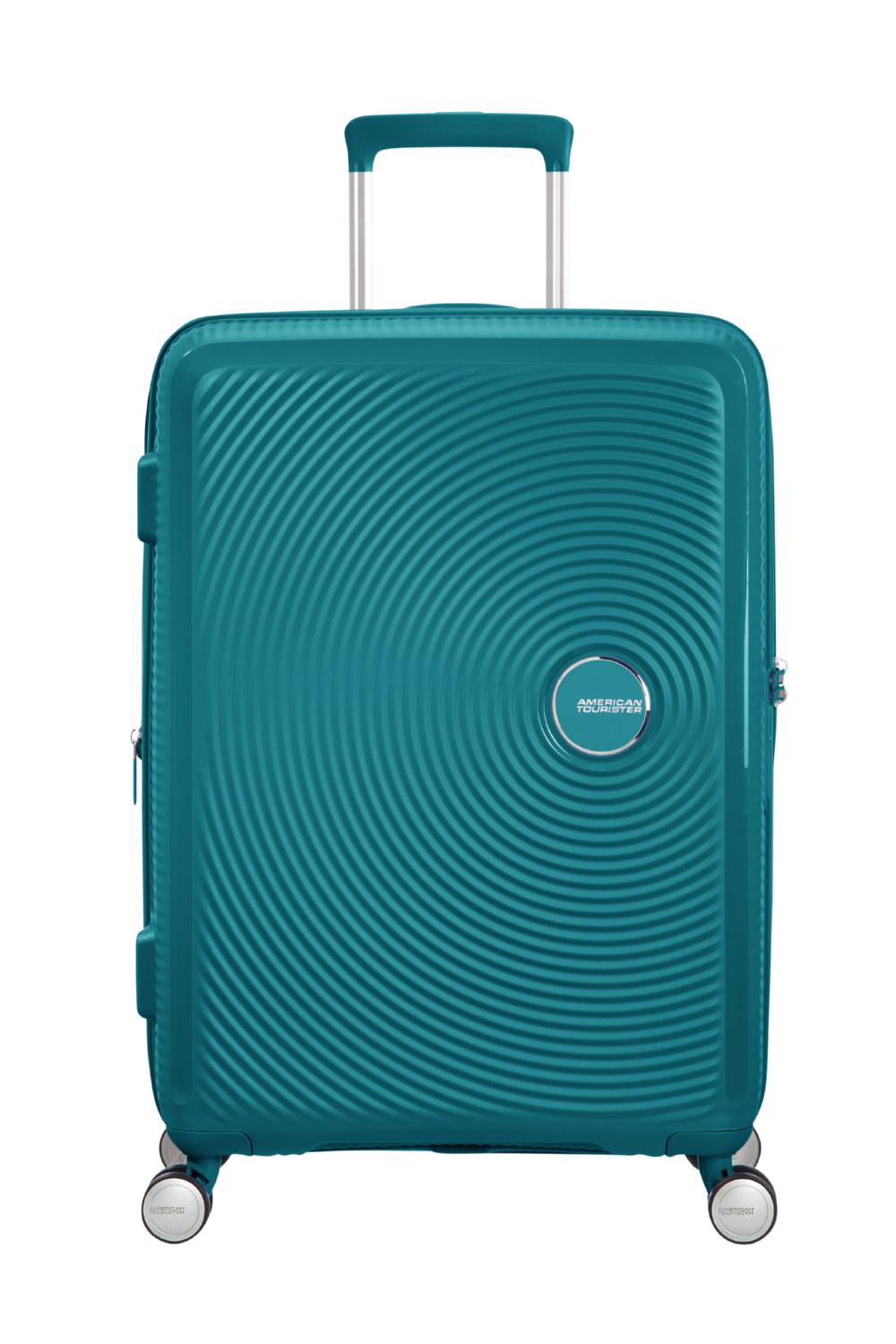 Валіза з розширенням American Tourister Soundbox 67x46,5x29/32 см М’ятно-блакитний (32G-14002) - фото 1