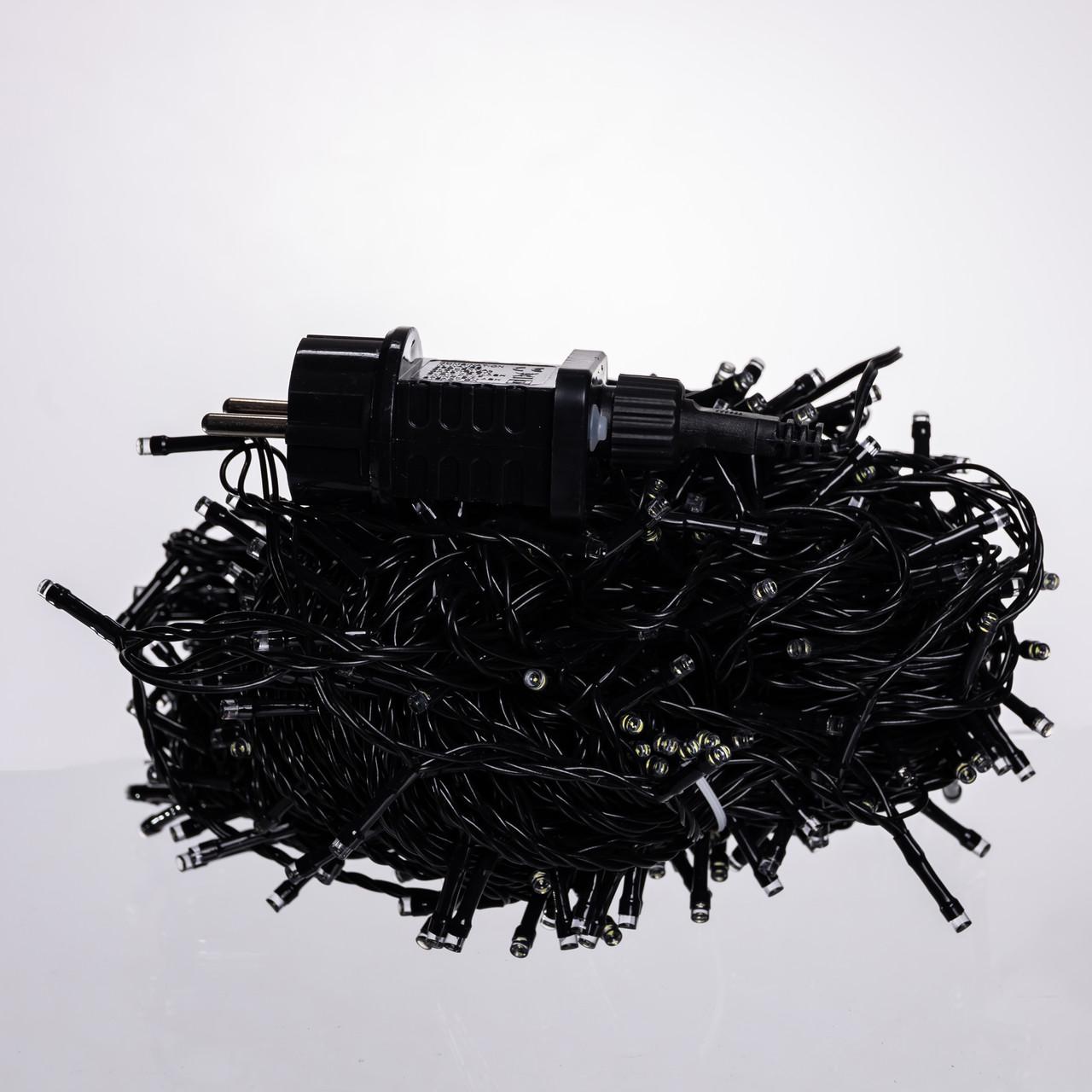 Гирлянда Нитка уличная 500 LED 50 м Черный/Белый (CF500L50MBW) - фото 3 Гирлянда Нитка уличная 500 LED 50 м Черный/Белый (CF500L50MBW) - фото 3