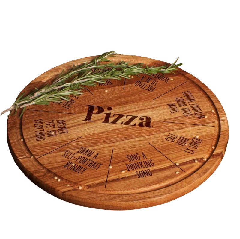 Дошка кухонна "Pizza Board Game" 35 см (4-6-4598117) - фото 1