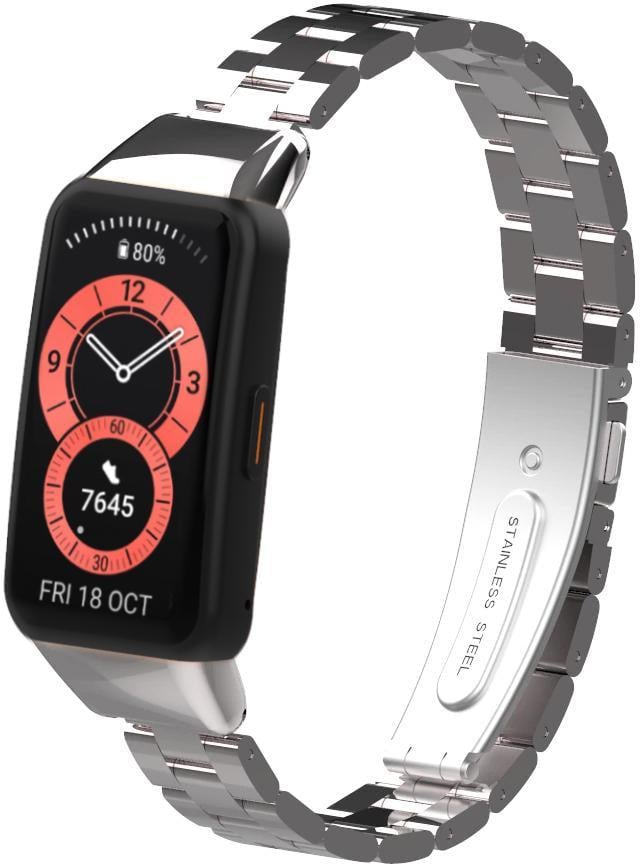 Ремешок металлический Shark для Huawei Band 6 Silver (24902-59)
