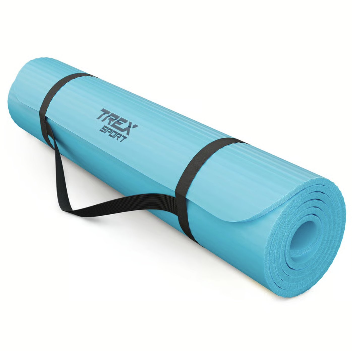 Коврик для йоги Trex Sport TX-019NGM NBR 190х80x1 см Голубой (4623)