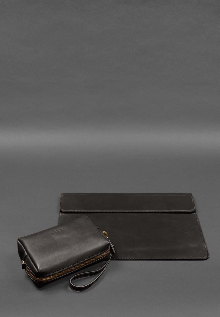 Набор кожаный мобильный универсальный Темно-коричневый (A-028277) Набор кожаный мобильный универсальный Темно-коричневый (A-028277)