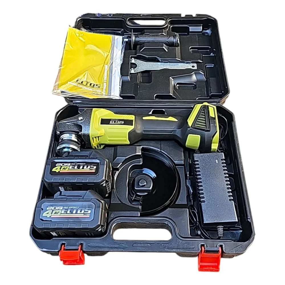 Болгарка аккумуляторная Eltos МШУ-125/20 BL - фото 4 Болгарка аккумуляторная Eltos МШУ-125/20 BL - фото 4