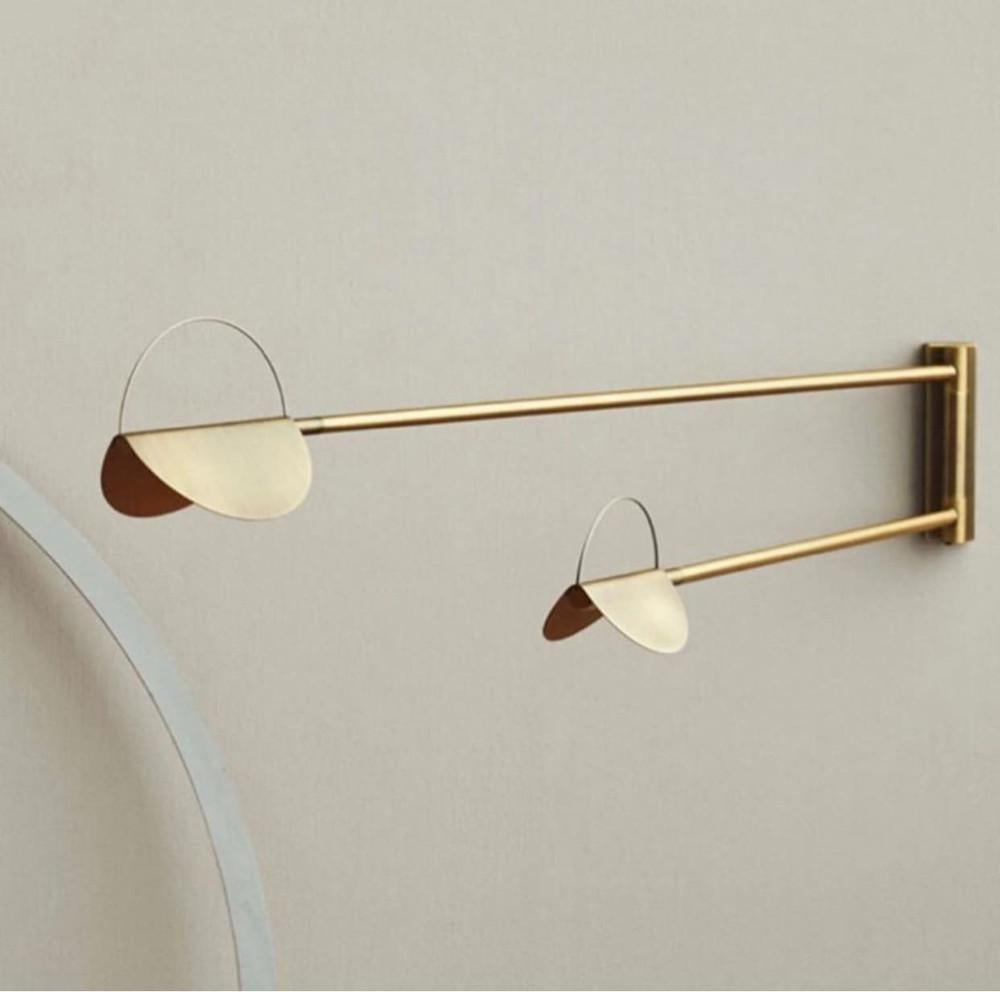 Бра в скандинавском стиле Золотой (WSE 14-В)