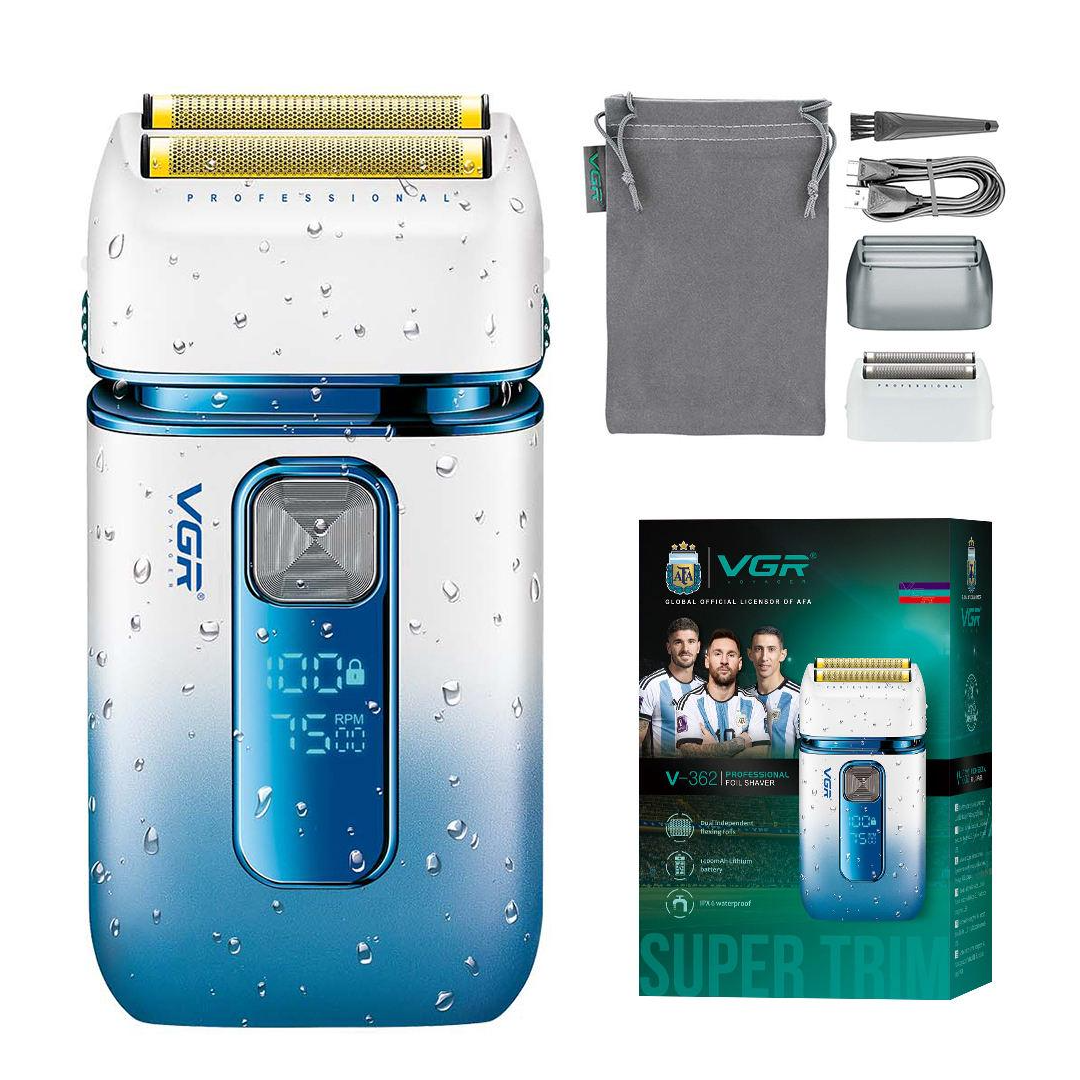 Шейвер для бритья мужской VGR SUPER SHAVER SALON SERIES