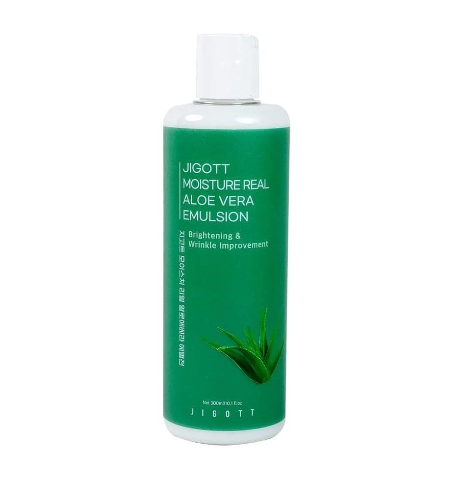 Эмульсия для лица Jigott Moisture Real Aloe Vera Emulsion 300 мл (8809541282515)