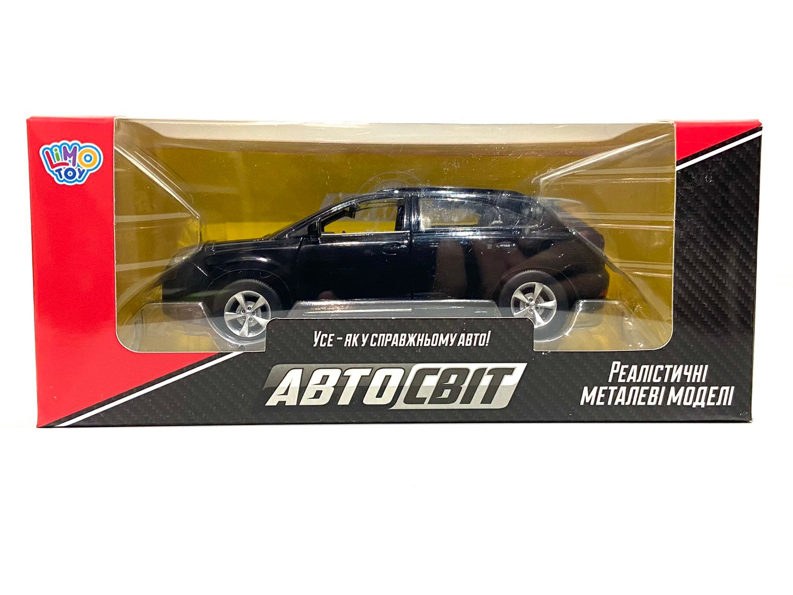 Машинка АвтоСвіт Lexus RX метал 1:32 Чорний (AS-2706) - фото 9