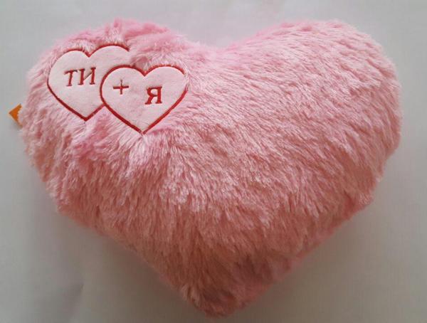 Подушка Копица Сердце Ты + Я 40х29 см (00231-4)