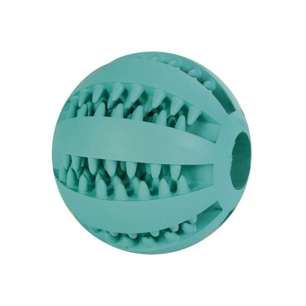 Игрушка для собак Trixie Denta Fun Мяч бейсбольный для чистки зубов с мятой 6 см (4011905328805)