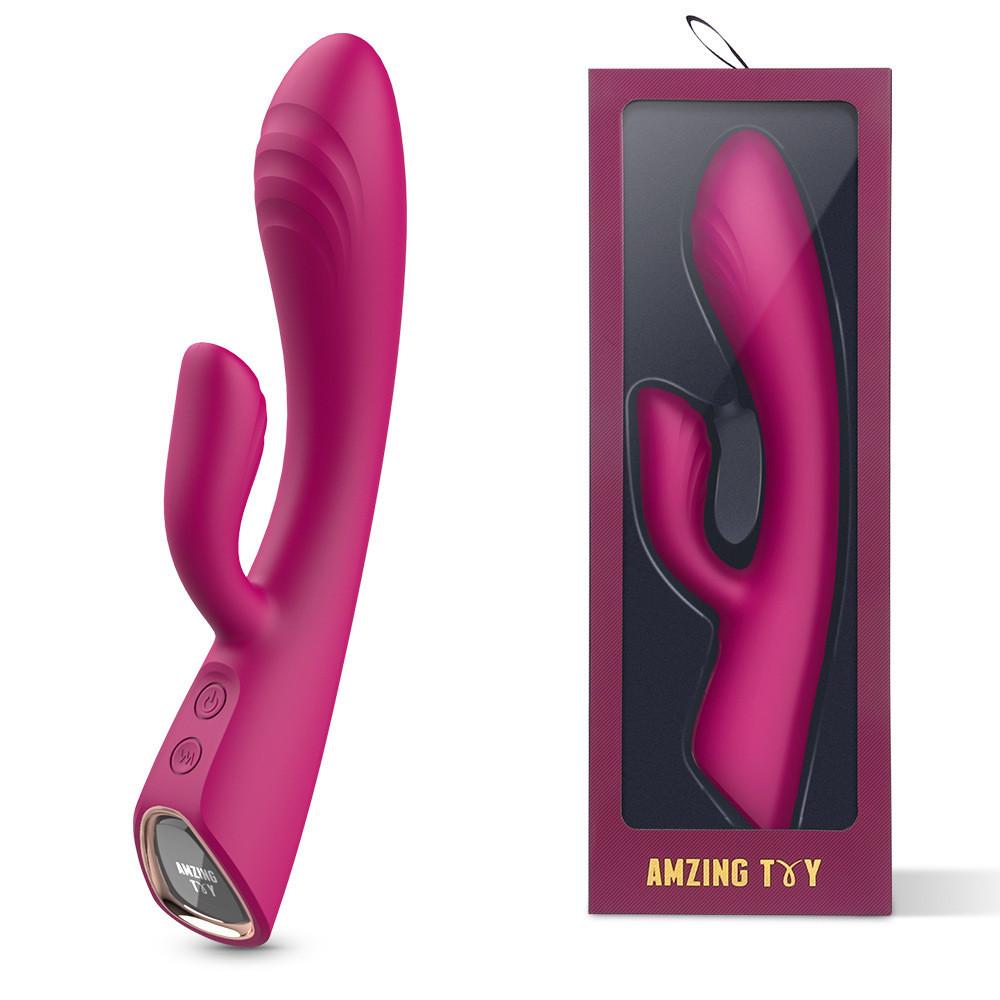 Вибратор двойной со стимуляцией клитора и обогревом USB Розовый (pink_OL_JP62) Вибратор двойной со стимуляцией клитора и обогревом USB Розовый (pink_OL_JP62)