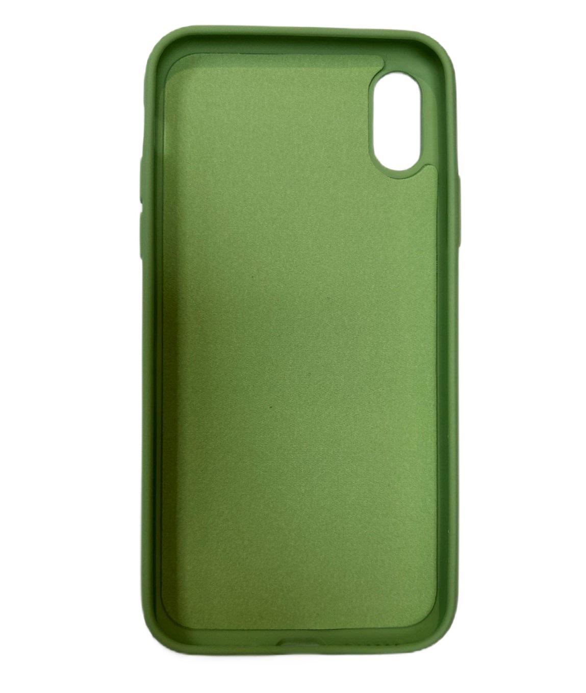 Чехол силиконовый Silicone Case Iphone X/XS Light Green - фото 2