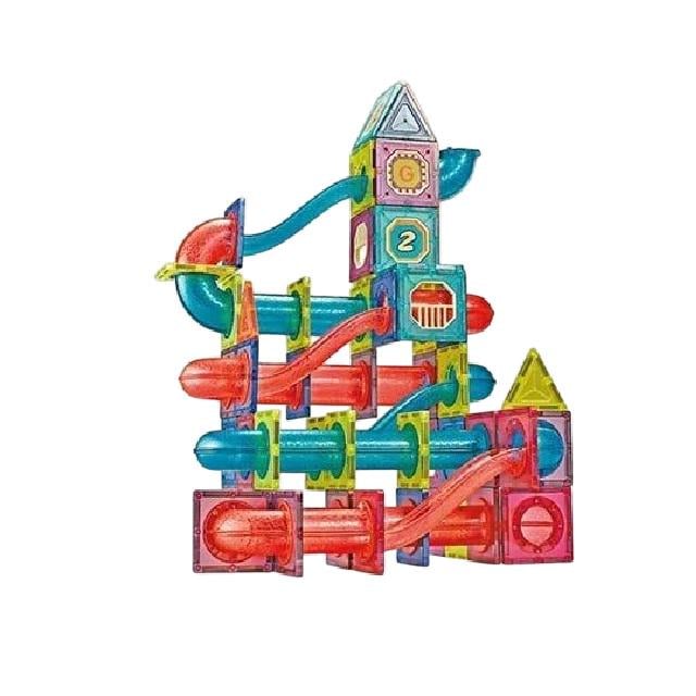 Конструктор магнітний 145 деталей/лабіринт/кульки/наліпки Multicolor (160355)