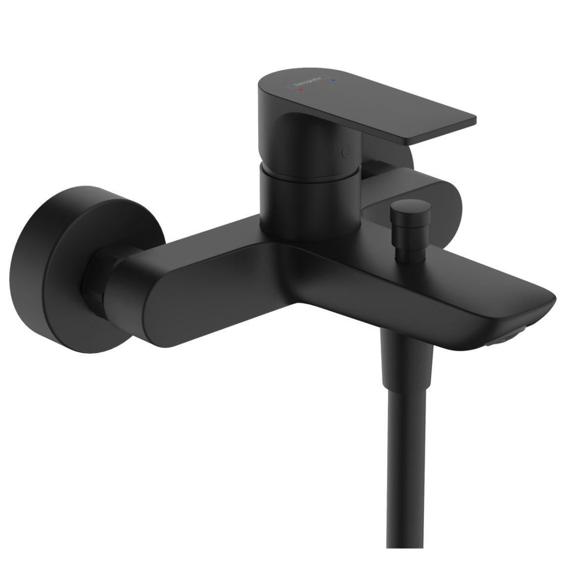 Смеситель для ванны Hansgrohe Rebris E Black Matt (72450670)