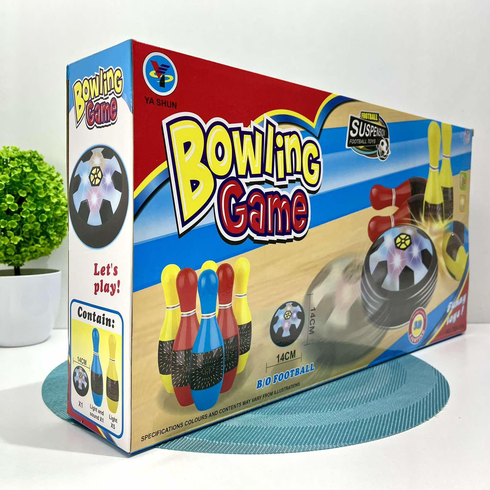 Детский набор для боулинга кегли 6 шт. и аэромяч звук/свет (MR 1378) - фото 5