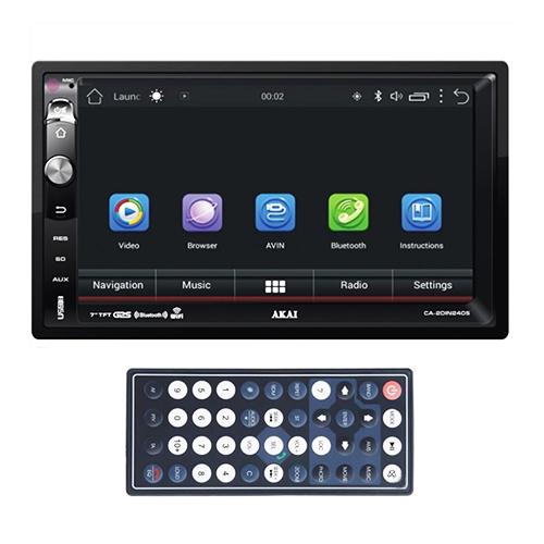 Мультимедийный центр с 7" TFT сенсорным дисплеем AKAI CA-2DIN 2405 Android GPS