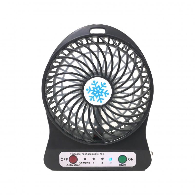 Вентилятор Portable Mini Fan USB міні з акумулятором (FAN1)