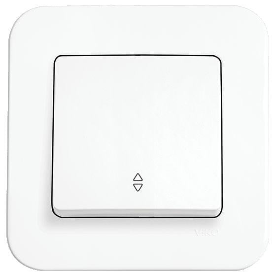 Выключатель Rollina 1-кл проходной Белый (90420004)