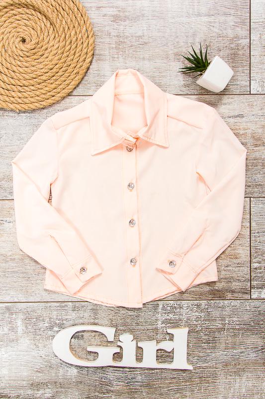 Блуза-рубашка Носи свое Классик 116 см Персиковый (6040-066) Блуза-рубашка Носи свое Классик 116 см Персиковый (6040-066)