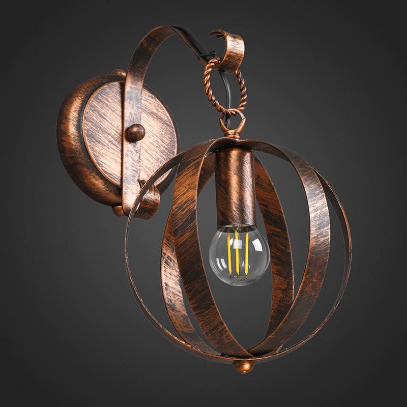 Бра настенное Light House DL-13098/1W Бронзовый