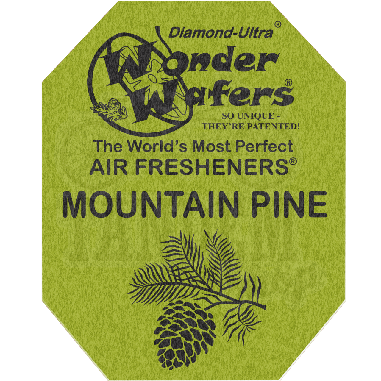 Ароматизатор у пластинці Wonder Wafers Mountain Pine 65x50 мм - фото 1